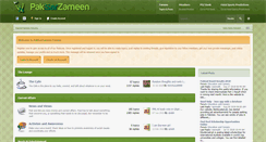 Desktop Screenshot of paksarzameen.com